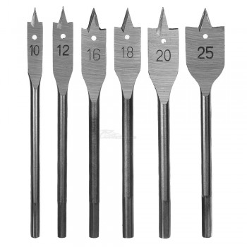 Набор сверл перьевых 6пр.d10,12,16,18,20,25мм ЕРМАК