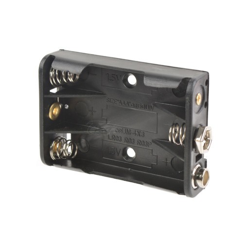 Батарейный отсек Bh3xAAA/9V snap для "Кроны" ROBITON