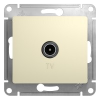 Розетка Glossa TV 1DB крем GSL 000291