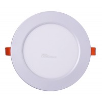 Светильник PPL-R 9W 6500K IP40 встр/круг белый