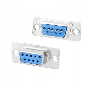 DB-9F 9pin гнездо блочный