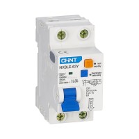 Дифференциальный автоматический выключатель NXBLE-63Y 2Р С16 30мА AC CHINT