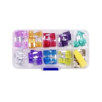 Набор предохранителей автомобильных "мини" в кейсе 50шт