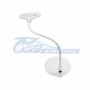 Лупа настольная 3дптр с подсветкой 30LED (подставка+прищепка), белая REXANT