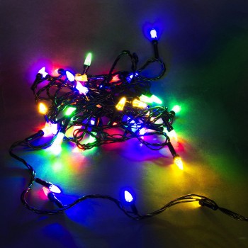 Гирлянда светодиодная А-426 нить 4,5м 50LED 8 режимов RGB