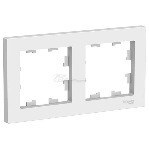 Рамка Atlasdesign 2м белая универсальная