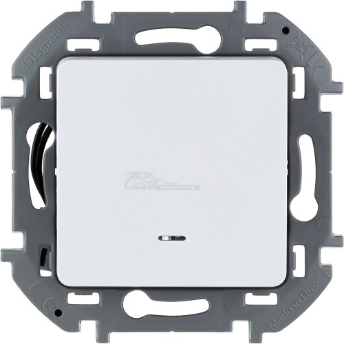 Переключатель проходной 1кл с инд. 10 AX белый Legrand INSPIRIA
