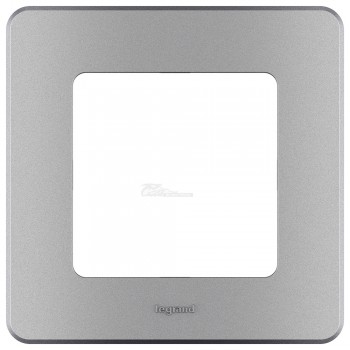 Рамка 1м алюминий Legrand INSPIRIA