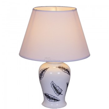 Лампа настольная 18888-0.7-01DY с абажуром Е14