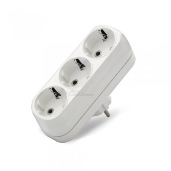 Разветвитель сетевой Universal с/з 3 гнезда