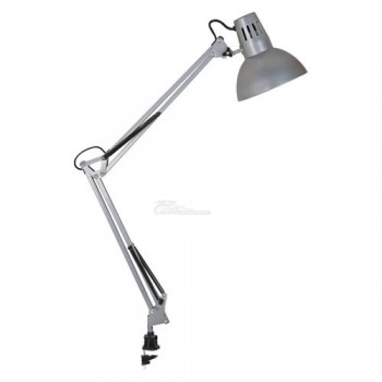 Светильник настольный KD-312 230v 60w серебро (324)