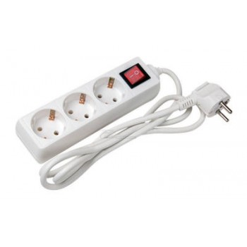 Удлинитель JAZZway EX-03GS-150 3роз 1,5м заз+вкл